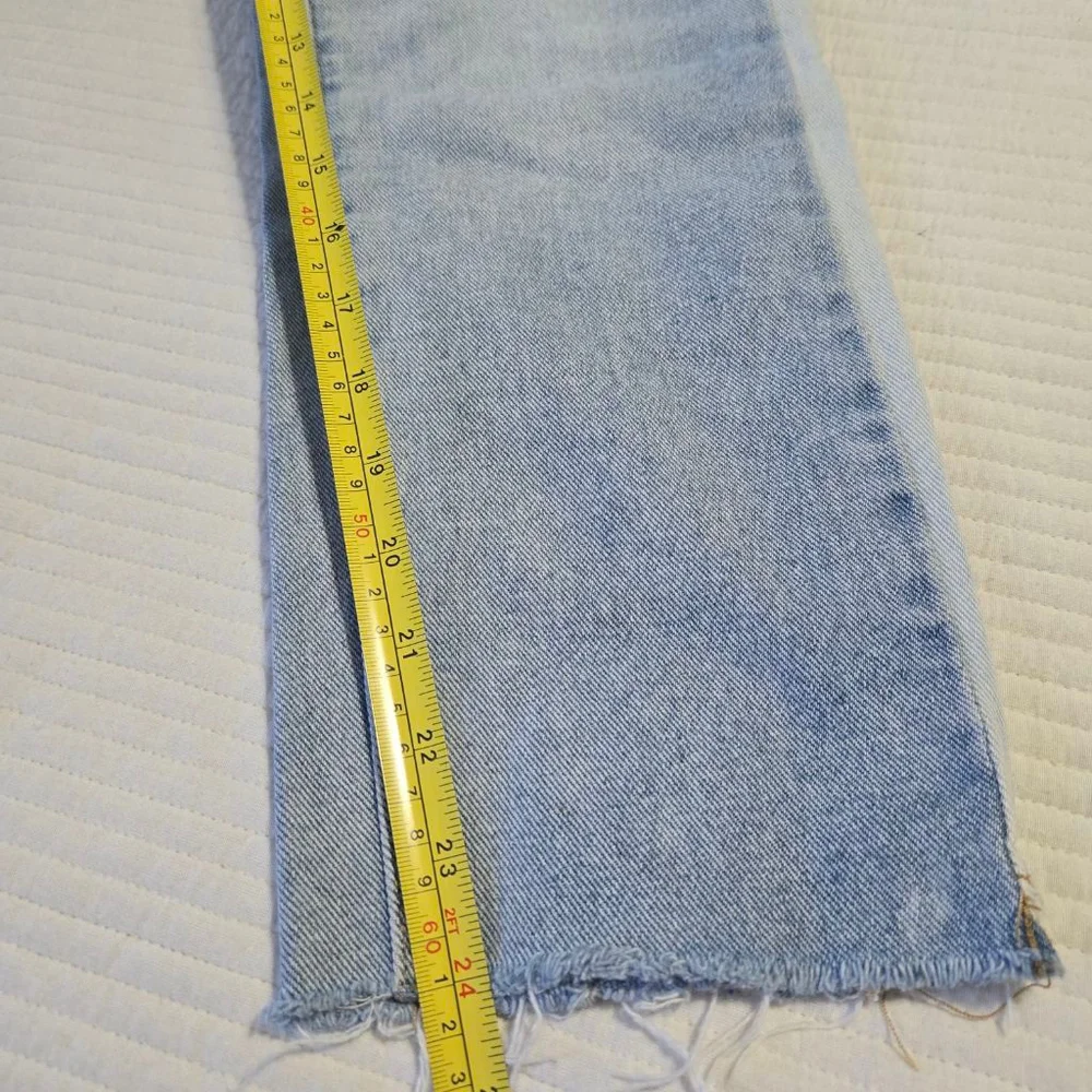 Women's PacSun Light Blue Straight Leg Mom Jeans Size 26